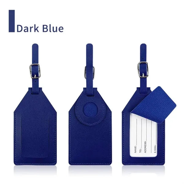 TRACKER LEATHER LUGGAGE TAG