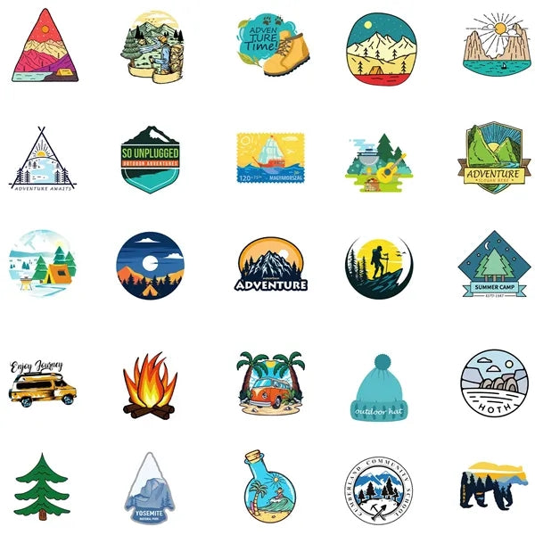 Stickers - Matte White
