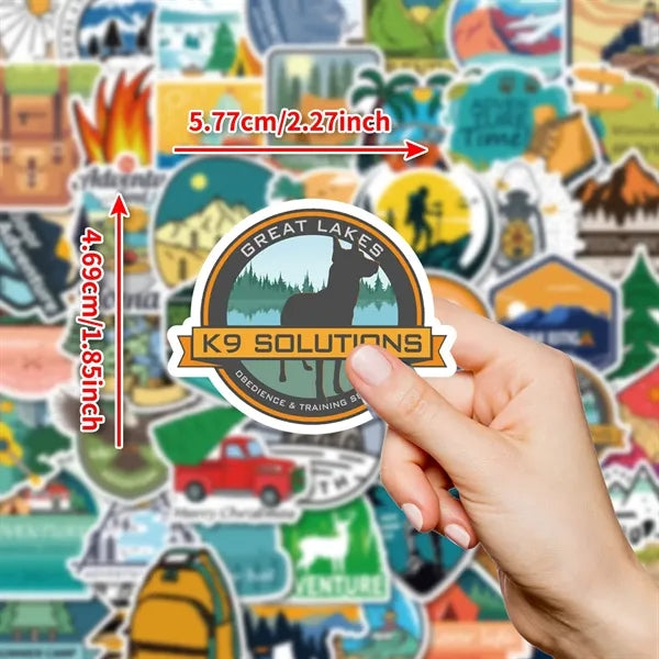 Stickers - Matte White