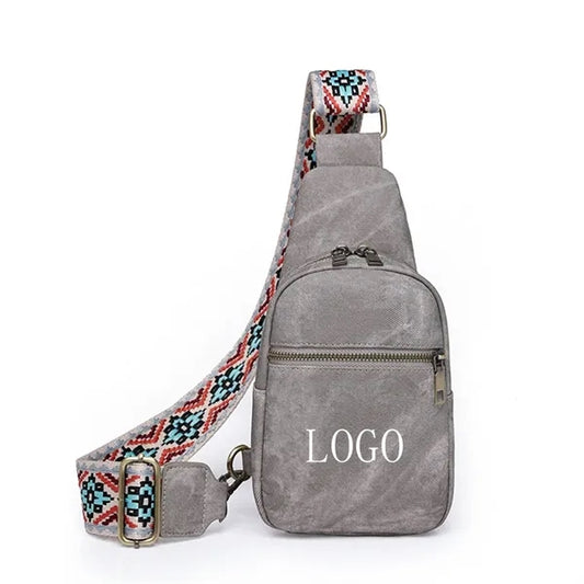 Sling Shoulder Bag Crossbody Fanny Pack With Strap