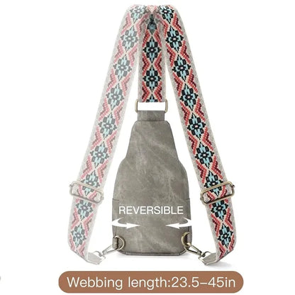 Sling Shoulder Bag Crossbody Fanny Pack With Strap
