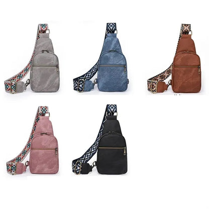 Sling Shoulder Bag Crossbody Fanny Pack With Strap