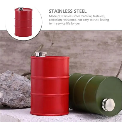 Camping hunting leakproof creative stainless steel flask