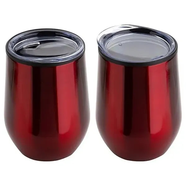Stainless Steel Wine Tumbler - 12 oz.