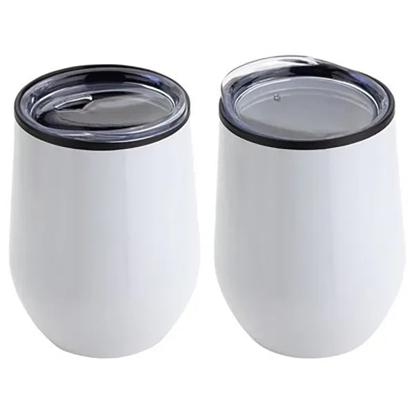 Stainless Steel Wine Tumbler - 12 oz.