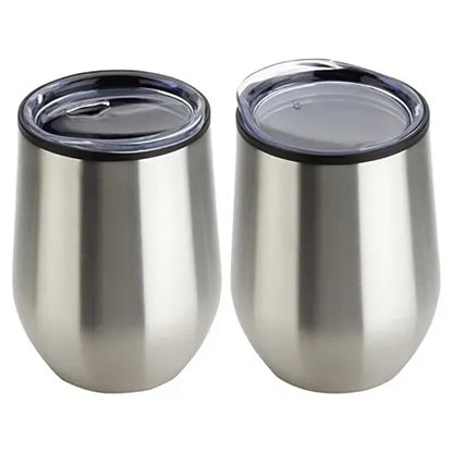 Stainless Steel Wine Tumbler - 12 oz.