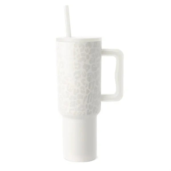 40oz Tumbler With Handle And Straw