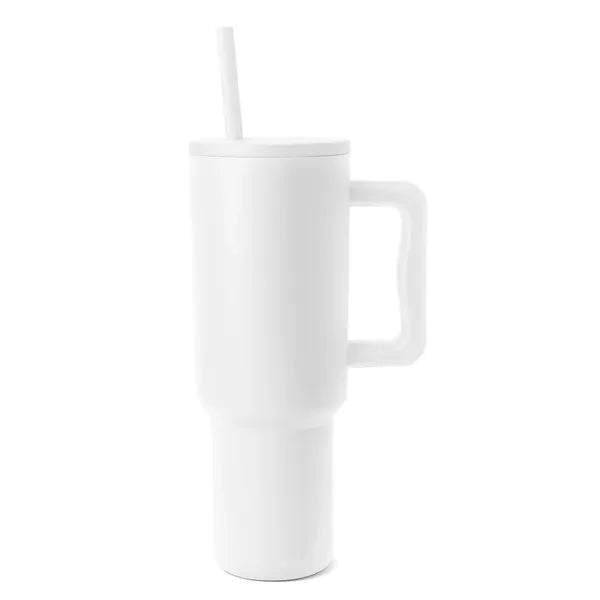 40oz Tumbler With Handle And Straw