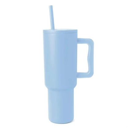 40oz Tumbler With Handle And Straw