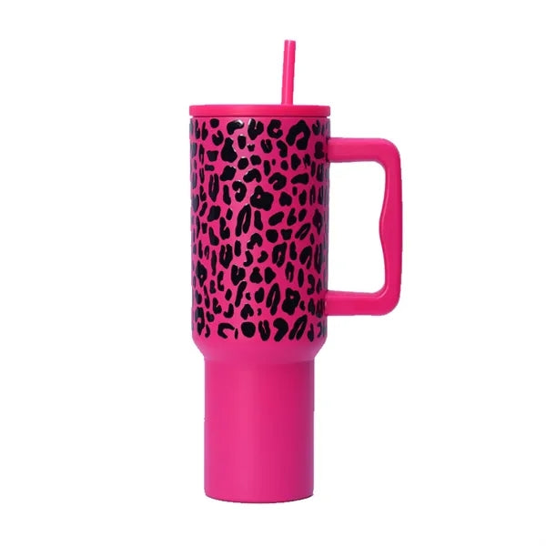 40oz Tumbler With Handle And Straw