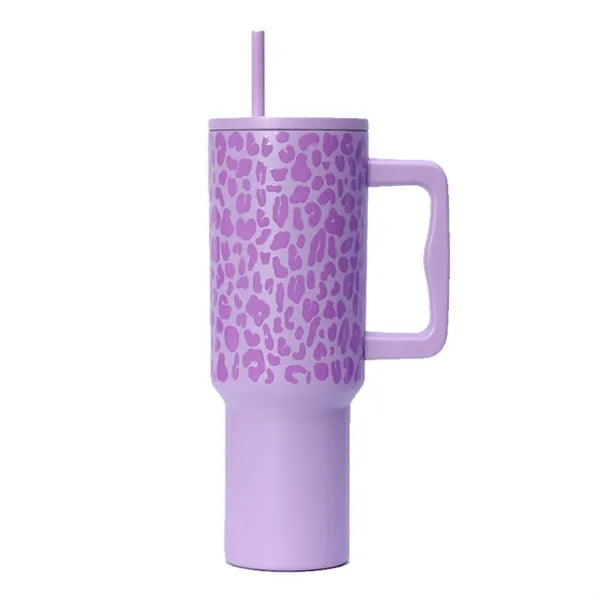 40oz Tumbler With Handle And Straw