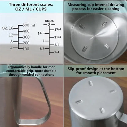 Stainless Steel Measuring Cup