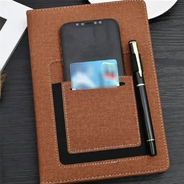 Portable business office pocket notebook work meeting book