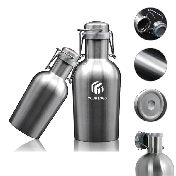 304 stainless steel double-layer cold-resistant beer barrel