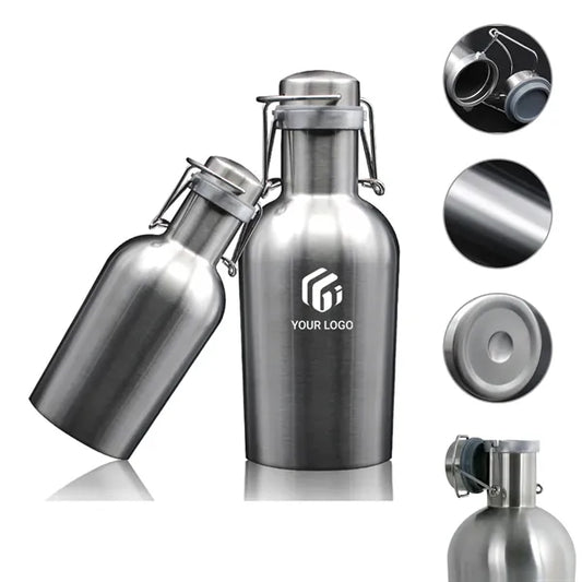 304 stainless steel double-layer cold-resistant beer barrel