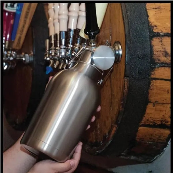304 stainless steel double-layer cold-resistant beer barrel