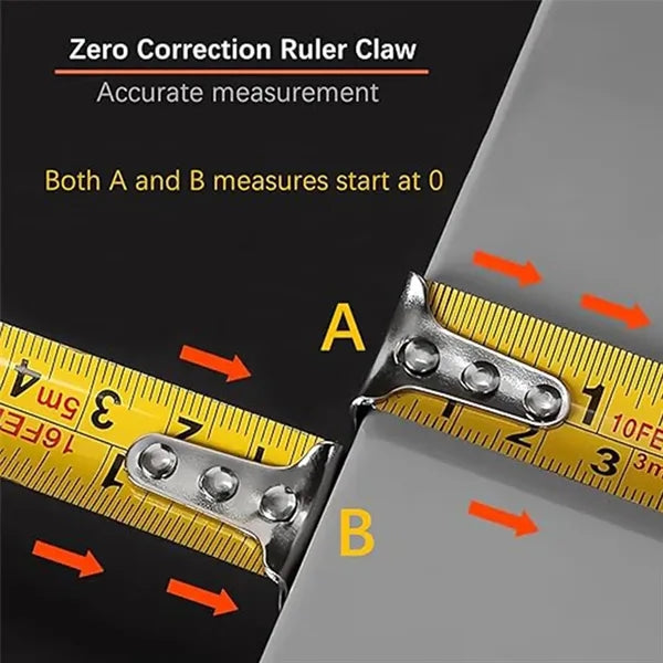 3m inch thickened anti-fall metric and imperial tape measure