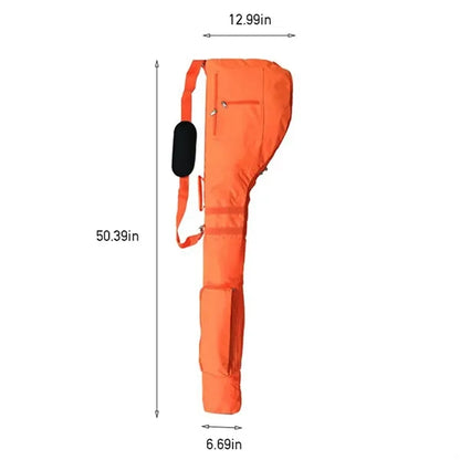 5-10 golf clubs driving range supplies folding gun bags