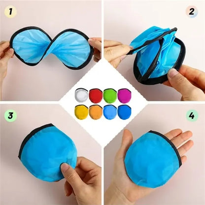 Foldable Flying Disc Fans with Bags