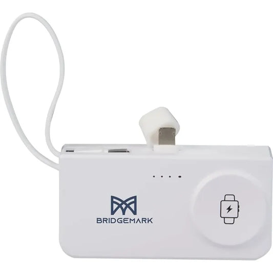 Hue Plus 5000 mAh Power Bank with Watch Charger