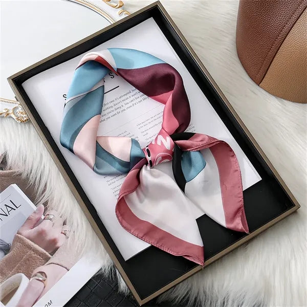 Silk Feeling Scarf