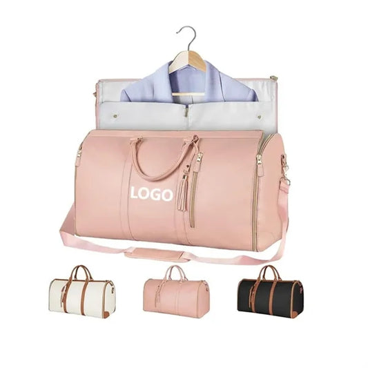 PU Large-capacity Foldable Travel Duffel Bag