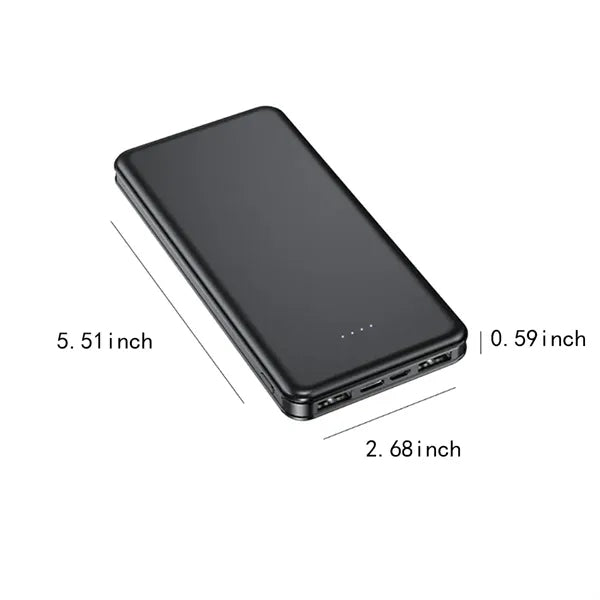 Multifunctional portable practical ultra-thin power bank