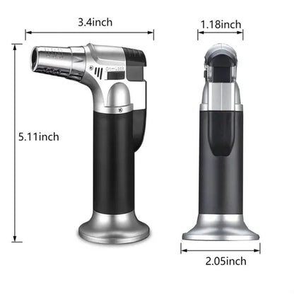 Refillable Butane Torch Lighter