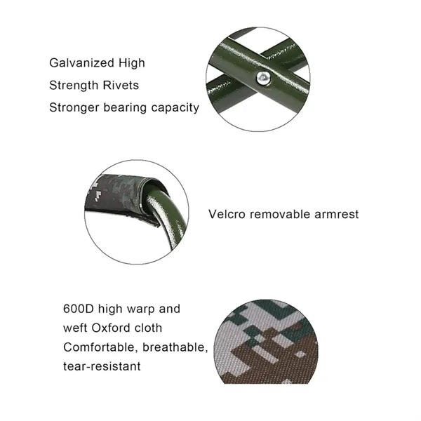 Outdoor Foldable Directors Camping Chair