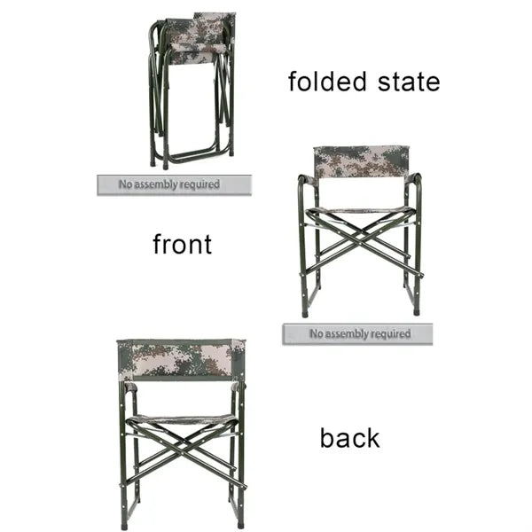 Outdoor Foldable Directors Camping Chair