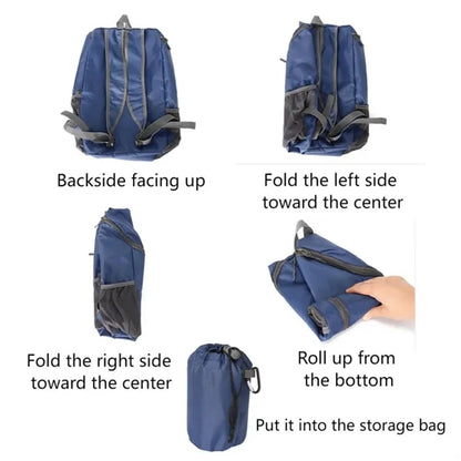 Waterproof Foldable Hiking Lightweight Backpack