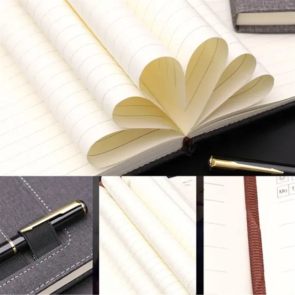A5 Business Notebook Phone Pocket Card Slot Gift Set