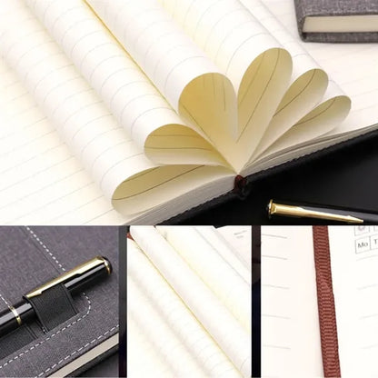 A5 Business Notebook Phone Pocket Card Slot Gift Set