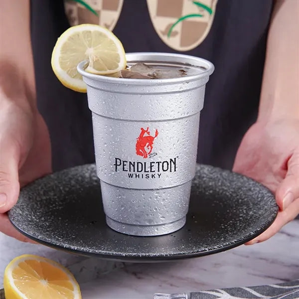 16oz Aluminum Cup Recyclable Party