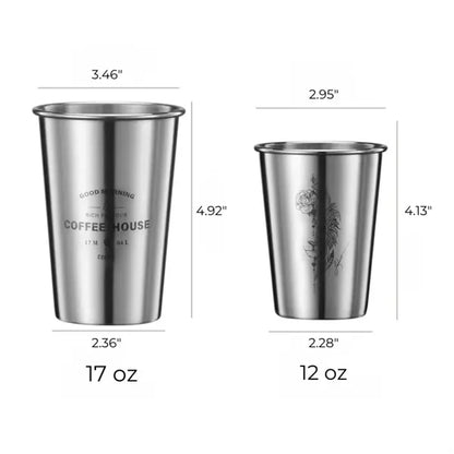 Stainless Steel Pint Cup