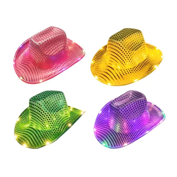 Light Up Cowboy Hat