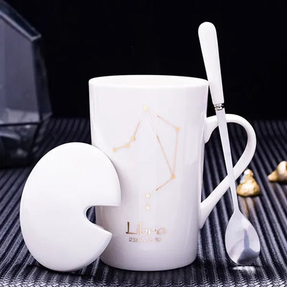 Twelve Zodiac Ceramic Cups