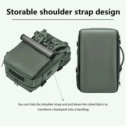 Multifunction Outdoor Travel Backpack with Shoe Compartment