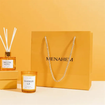 Scented Sticks Diffuser And Candle Gift Set