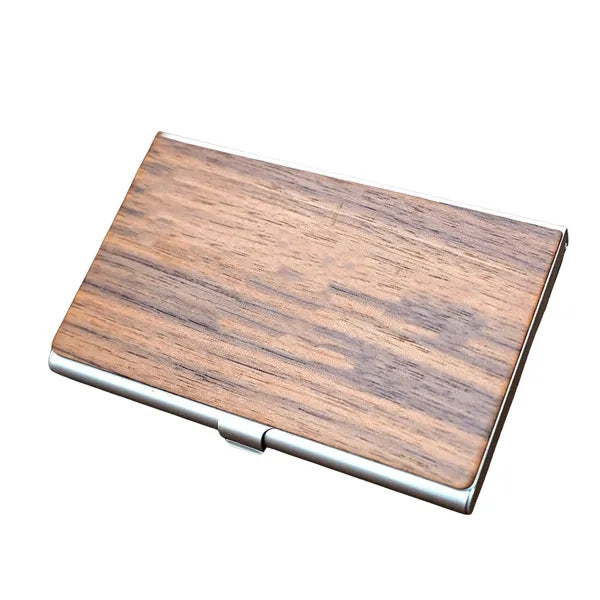 Customized Wooden bussiness card holder