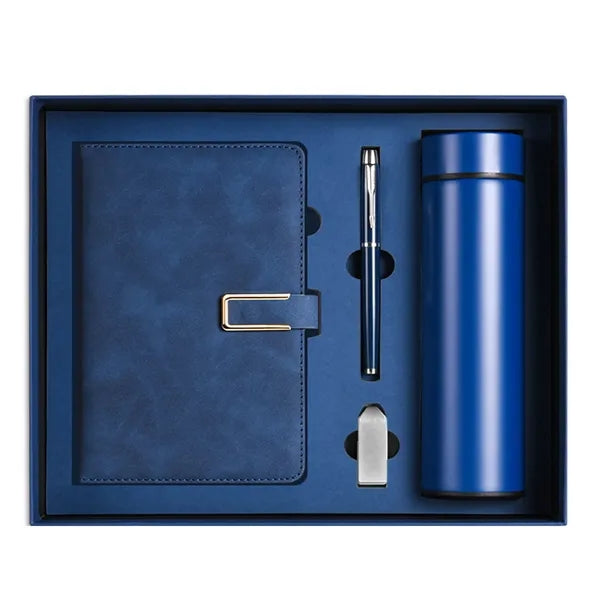 4Pcs Business Gift Set Notebook & Tumbler Set