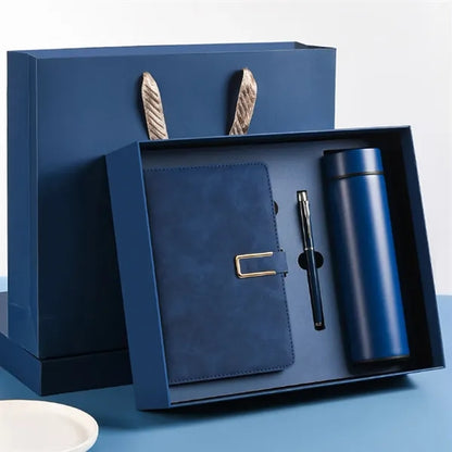 4Pcs Business Gift Set Notebook & Tumbler Set
