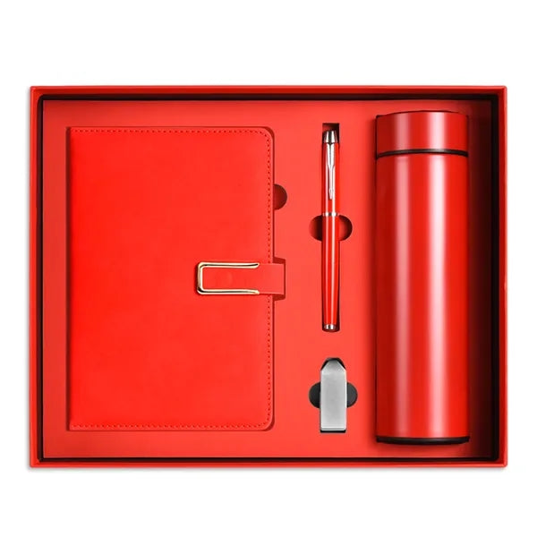 4Pcs Business Gift Set Notebook & Tumbler Set