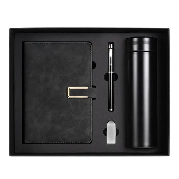 4Pcs Business Gift Set Notebook & Tumbler Set