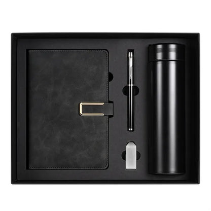 4Pcs Business Gift Set Notebook & Tumbler Set