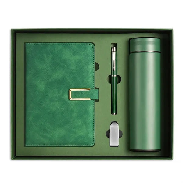 4Pcs Business Gift Set Notebook & Tumbler Set