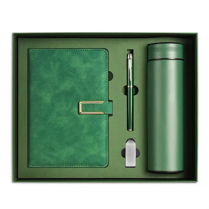 4Pcs Business Gift Set Notebook & Tumbler Set