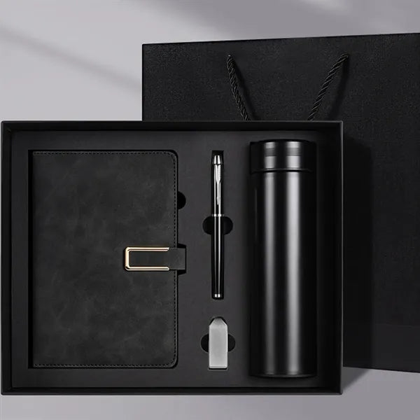 4Pcs Business Gift Set Notebook & Tumbler Set