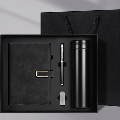 4Pcs Business Gift Set Notebook & Tumbler Set