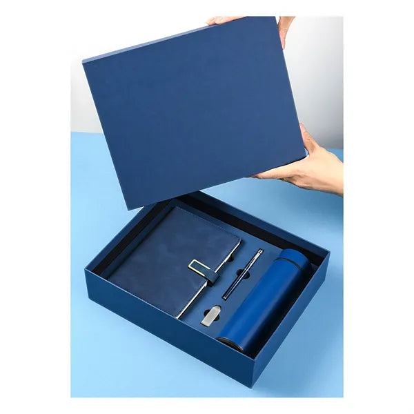 4Pcs Business Gift Set Notebook & Tumbler Set